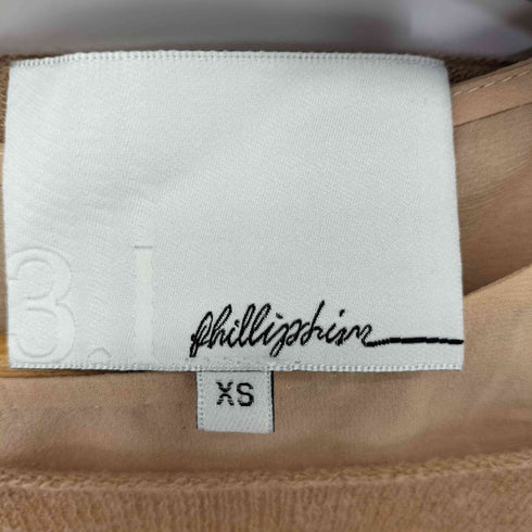 スリーワンフィリップリム 3.1 phillip lim ナイロン アルパカ サイドボタン L/S ニット レディース import:XS