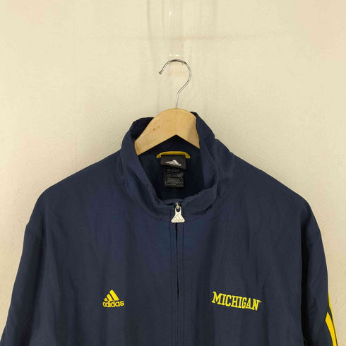 アディダス adidas 両面刺繍 裏地メッシュ サイドラインジャケット MICHIGAN メンズ JPN:M
