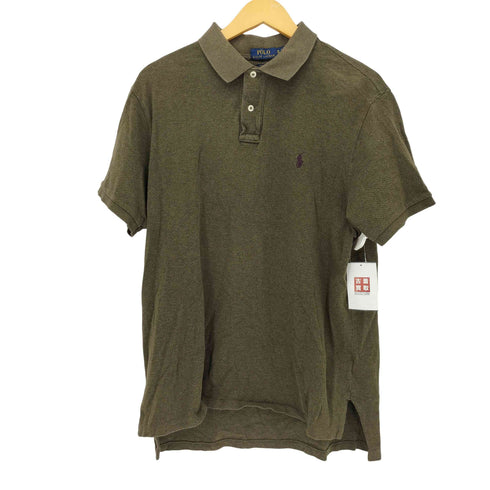 ポロラルフローレン POLO RALPH LAUREN CUSTOM FIT ポニー刺繍 ポロシャツ メンズ import:XL