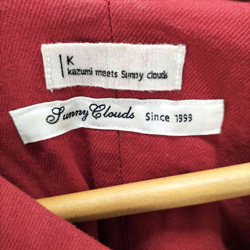 サニークラウズ sunny clouds KAZUMI コットン ビッグシルエット ワンピース レディース MP