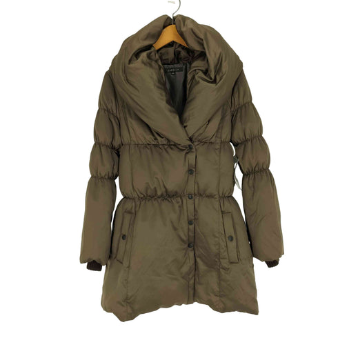 SABELLA ショールカラー スナップボタン ダウンジャケット レディース JPN:38