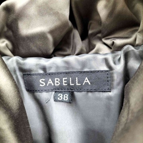 SABELLA ショールカラー スナップボタン ダウンジャケット レディース JPN:38
