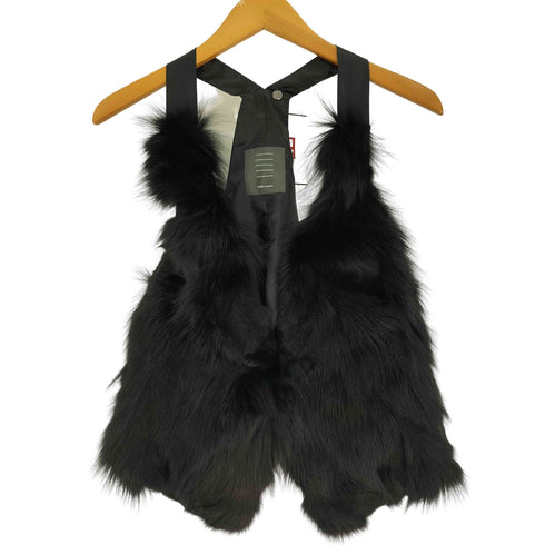 ノートエシロンス note et silence バックアジャスター フォックスファー ベスト レディース FREE