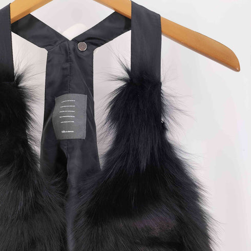 ノートエシロンス note et silence バックアジャスター フォックスファー ベスト レディース FREE