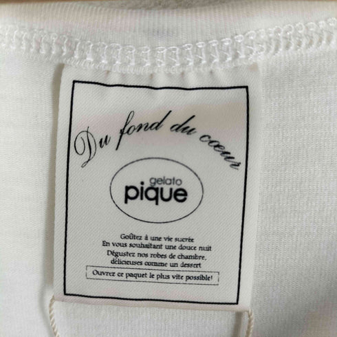 ジェラートピケ gelato pique GOODNIGHT PAJAMAS プリント チュニック レディース FREE