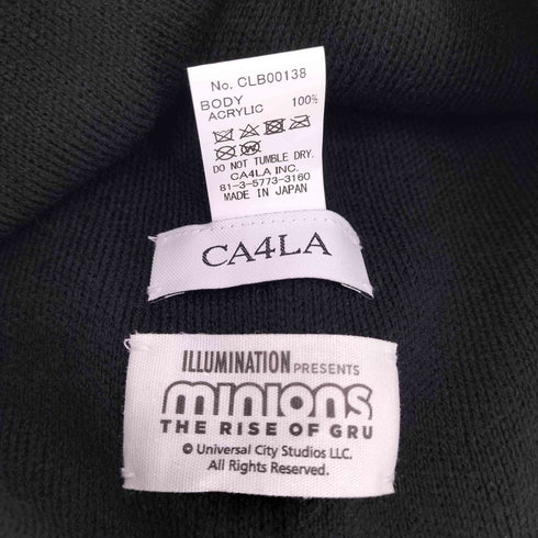 カシラ CA4LA MINION KNIT CAP レディース