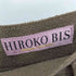 ヒロコビス HIROKO BIS サイドジップ パイルタッチ ピリング ストレート キュプラ スラックス レディース 63-90