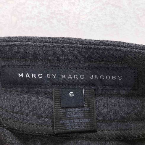 マークバイマークジェイコブス Marc by Marc Jacobs バックジップ2タックレーヨン混スカート レディース 6