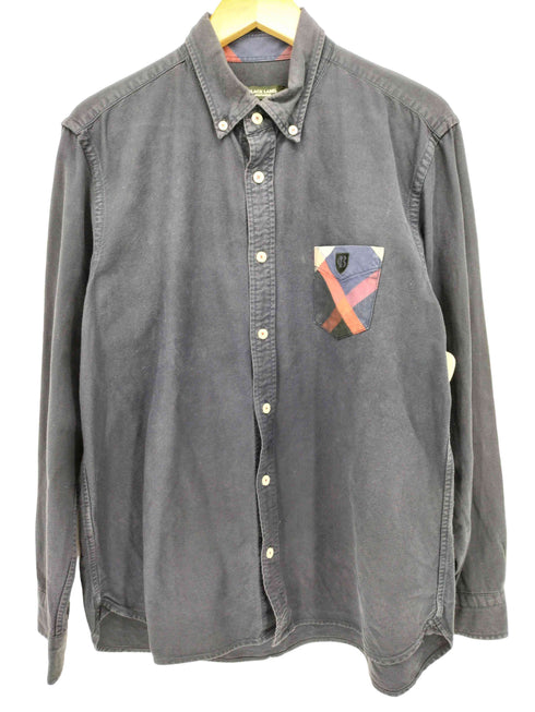 ブラックレーベルクレストブリッジ BLACK LABEL CRESTBRIDGE ロゴ刺繍 L/S シャツ メンズ LL