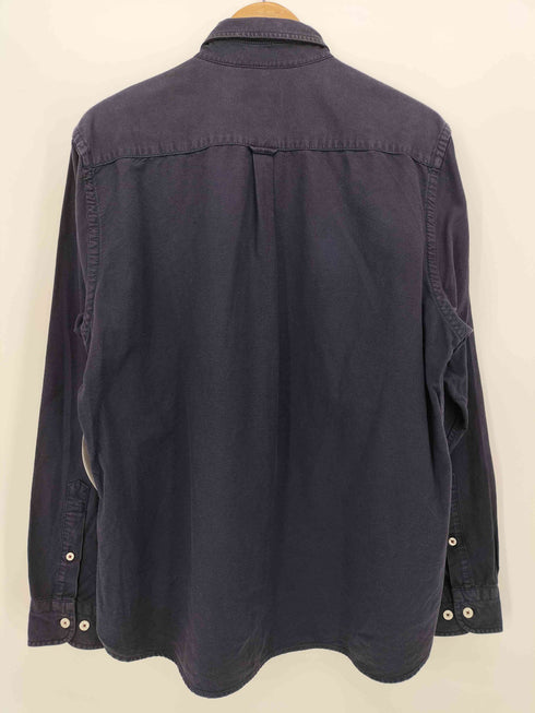 ブラックレーベルクレストブリッジ BLACK LABEL CRESTBRIDGE ロゴ刺繍 L/S シャツ メンズ LL