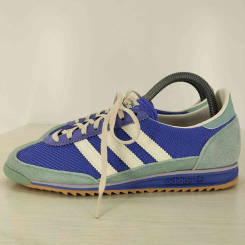 アディダス adidas SL72 Semi Cobalt Blue Hazy Green レディース JPN:24.5