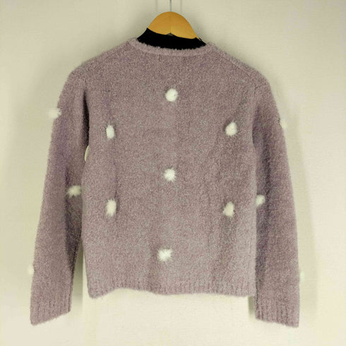 マリークワント MARY QUANT ポンポン付 カーディガン レディース import:M