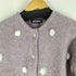 マリークワント MARY QUANT ポンポン付 カーディガン レディース import:M