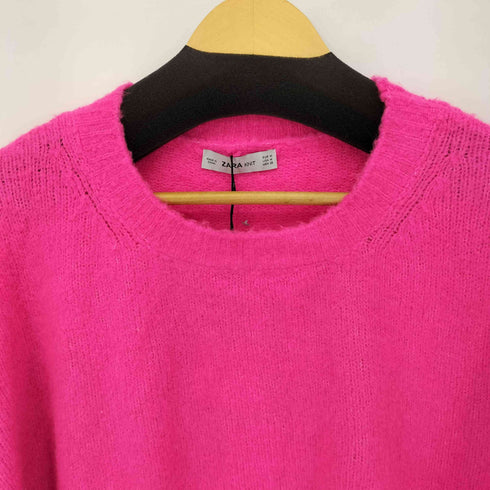 ザラ ZARA シャギーアクリルニット レディース import:M