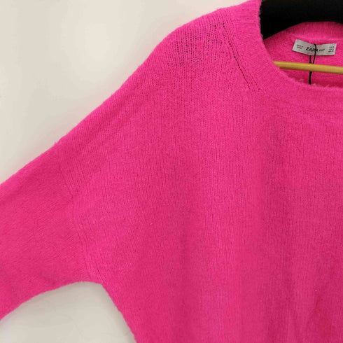 ザラ ZARA シャギーアクリルニット レディース import:M
