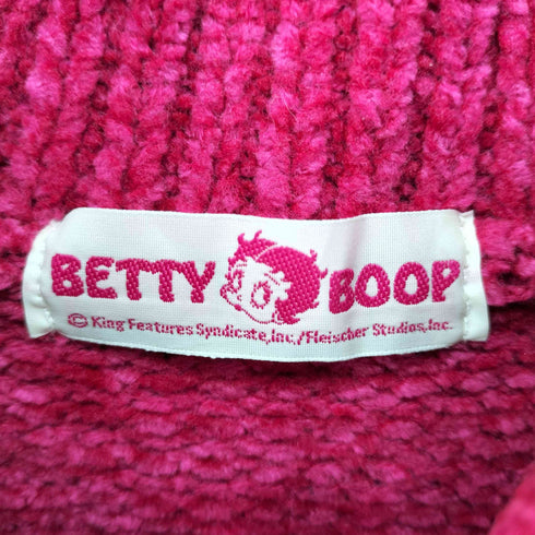 ベティー BETTY BOOP スタジャンジップニット レディース M-L