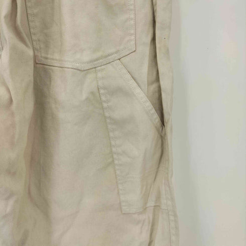 ネストローブコンフェクト nest Robe CONFECT 23SS Linen Cotton Twill White Pigment Coated Painter Pants メンズ JPN:4