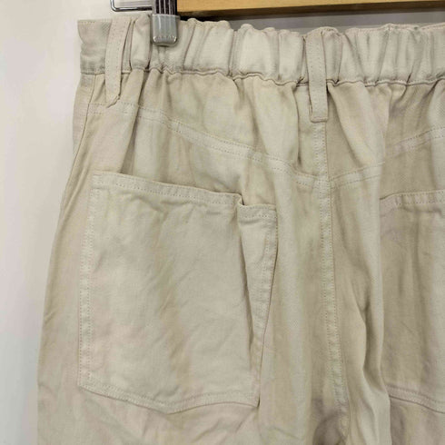 ネストローブコンフェクト nest Robe CONFECT 23SS Linen Cotton Twill White Pigment Coated Painter Pants メンズ JPN:4
