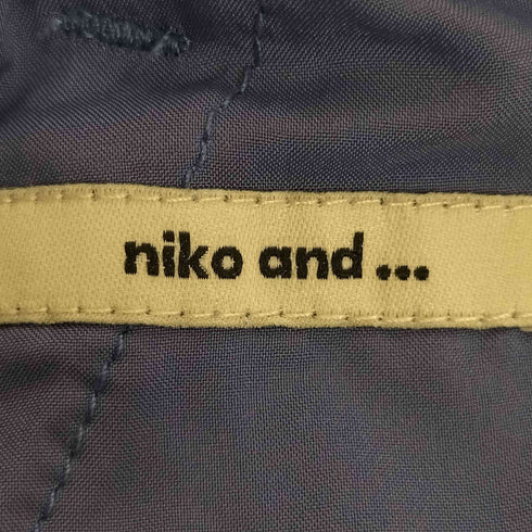ニコアンド niko and... 2WAYワイドJQD/PT 2WAY ジャガード ワイドパンツ レディース FREE