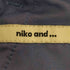 ニコアンド niko and... 2WAYワイドJQD/PT 2WAY ジャガード ワイドパンツ レディース FREE