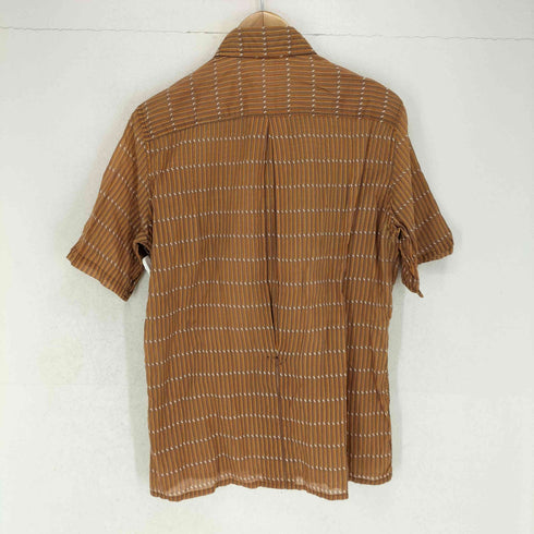 サルヴァトーレフェラガモ Salvatore Ferragamo 70~80s カーゴポケット半袖シャツ メンズ