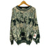 FLORENCE TRICOT イタリア製 ビッグボーダー ペイズリー ニット メンズ import:L