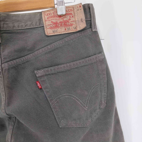 リーバイス Levis 501 ボタン裏 740 刻印 製品染 5ポケット ボタンフライ デニム パンツ メンズ W36 L34