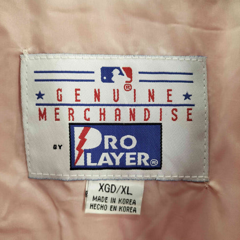ジェニュインマーチャンダイズ GENUINE MERCHANDISE 90-00S PRO PLAYER 韓国製 ロゴ刺繍 パッカブルフード ジップアップ ジャケット メンズ import:XL