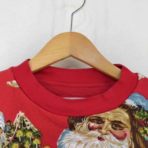 AVANT GARDE NEWS オールオーバープリント サンタクローススウェット リブ長 Christmas メンズ ONE SIZE