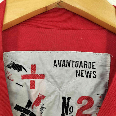 AVANT GARDE NEWS オールオーバープリント サンタクローススウェット リブ長 Christmas メンズ ONE SIZE