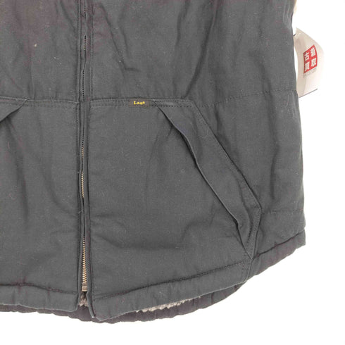 リー Lee PREMIUM SELECT 裏ボア ジップアップ ハイネック ワークベスト メンズ import:L