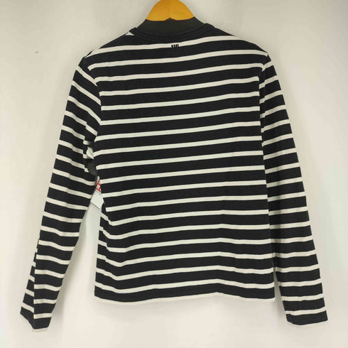 アミアレクサンドルマテュッシ AMI ALEXANDRE MATTIUSSI コットン ボーダー L/S Tシャツ メンズ