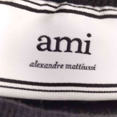 アミアレクサンドルマテュッシ AMI ALEXANDRE MATTIUSSI コットン ボーダー L/S Tシャツ メンズ