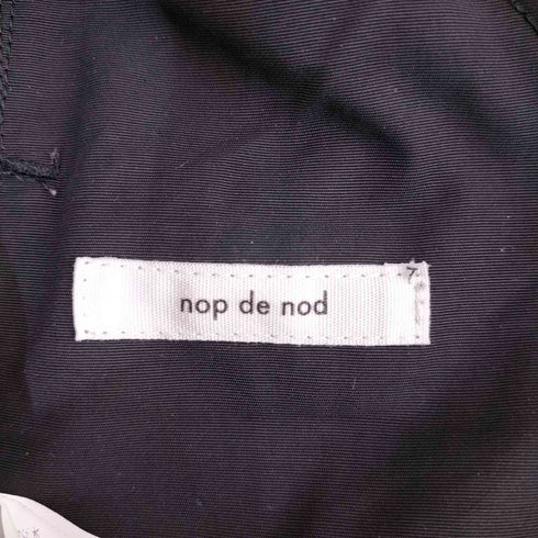 ノップデノッド nop de nod グログランパイピングパンツ レディース JPN:M