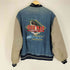 Calofornia outer wear 両面刺繍デニムスタジャン メンズ XL