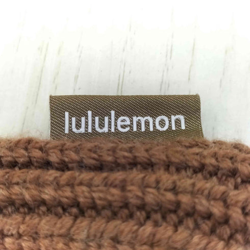 ルルレモン lululemon リブニットキャップ ニット帽 ビーニー レディース S/M