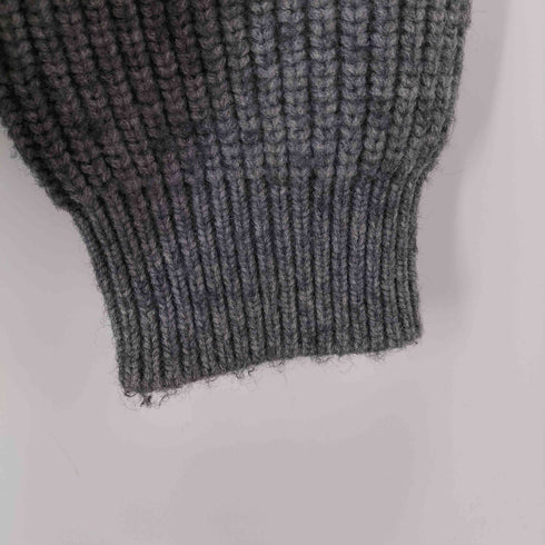 アーバン レヴィヴォ URBAN REVIVO レースホール ジップアップニット レディース EUR40