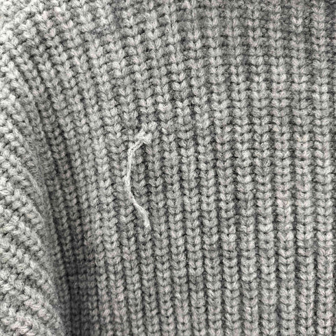 アーバン レヴィヴォ URBAN REVIVO レースホール ジップアップニット レディース EUR40