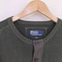 ポロバイラルフローレン Polo by RALPH LAUREN インパクト21 ヘンリーネック コットンリブニット メンズ import:M