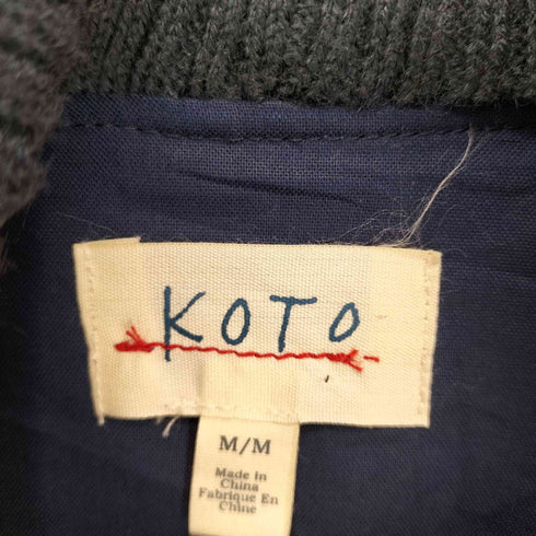 KOTO ミリタリーデザインジャケット メンズ M