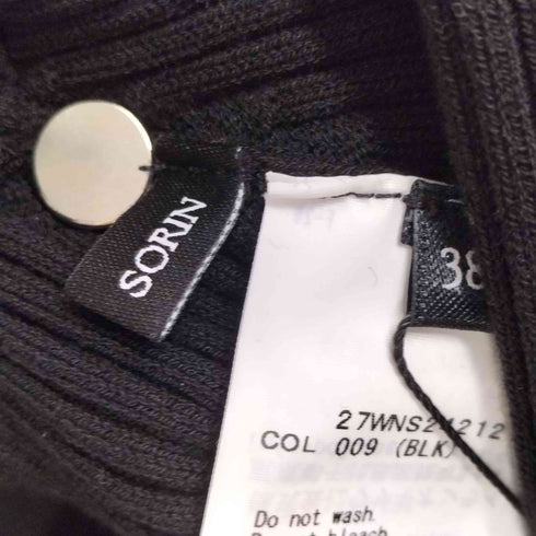 SORIN ティアード レース切替スカート レディース