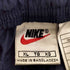 ナイキ NIKE 90s 銀タグ スウッシュロゴ刺繍 サイドジップ ナイロン イージーパンツ メンズ import:XL
