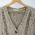 ザラ ZARA CABLE KNIT TORN COAT ケーブルニットトーンコート レディース import:M