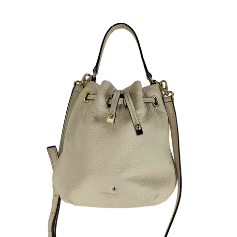 ケイトスペードニューヨーク kate spade NEW YORK 巾着型 レザーショルダーバッグ 2WAY レディース