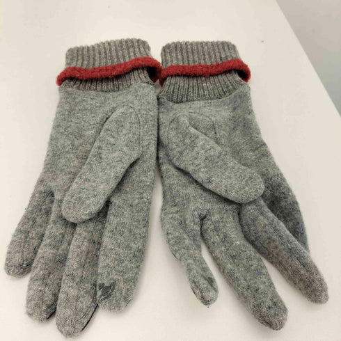 ヴィヴィアンウエストウッド Vivienne Westwood オーブロゴ刺繍 スエード 切り返し 手袋 レディース
