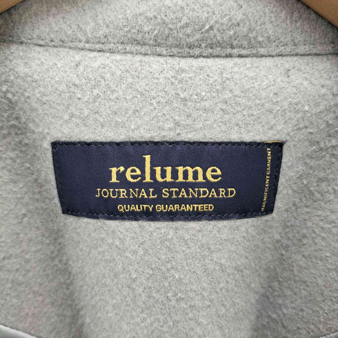 ジャーナルスタンダードレリューム JOURNAL STANDARD relume WOOL モッサメルトン Pコート レディース 36