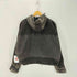 ザラ ZARA limited edition コントラストフード付きデニムジャケット メンズ import:M