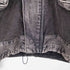 ザラ ZARA limited edition コントラストフード付きデニムジャケット メンズ import:M