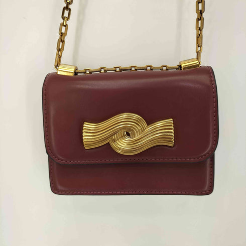 ザラ ZARA メタリックディテール チェーンショルダーバッグ レディース import:M