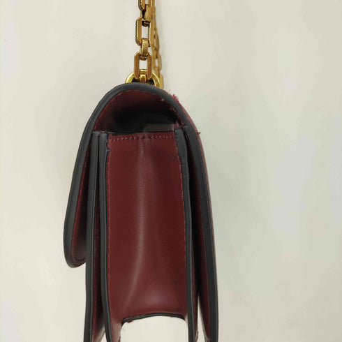 ザラ ZARA メタリックディテール チェーンショルダーバッグ レディース import:M